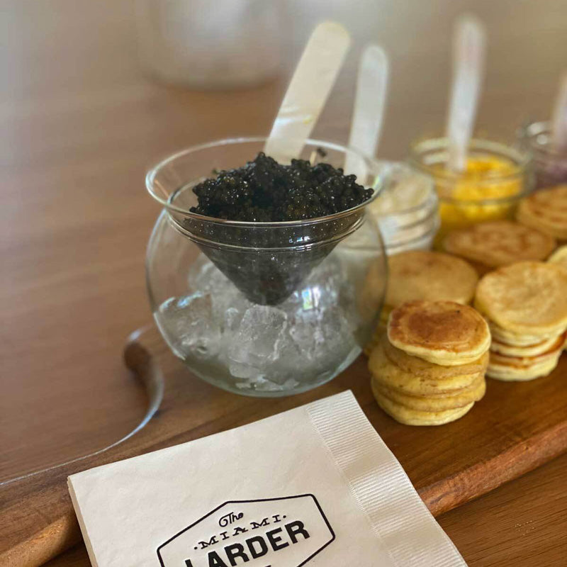Miami Larder Caviar Board